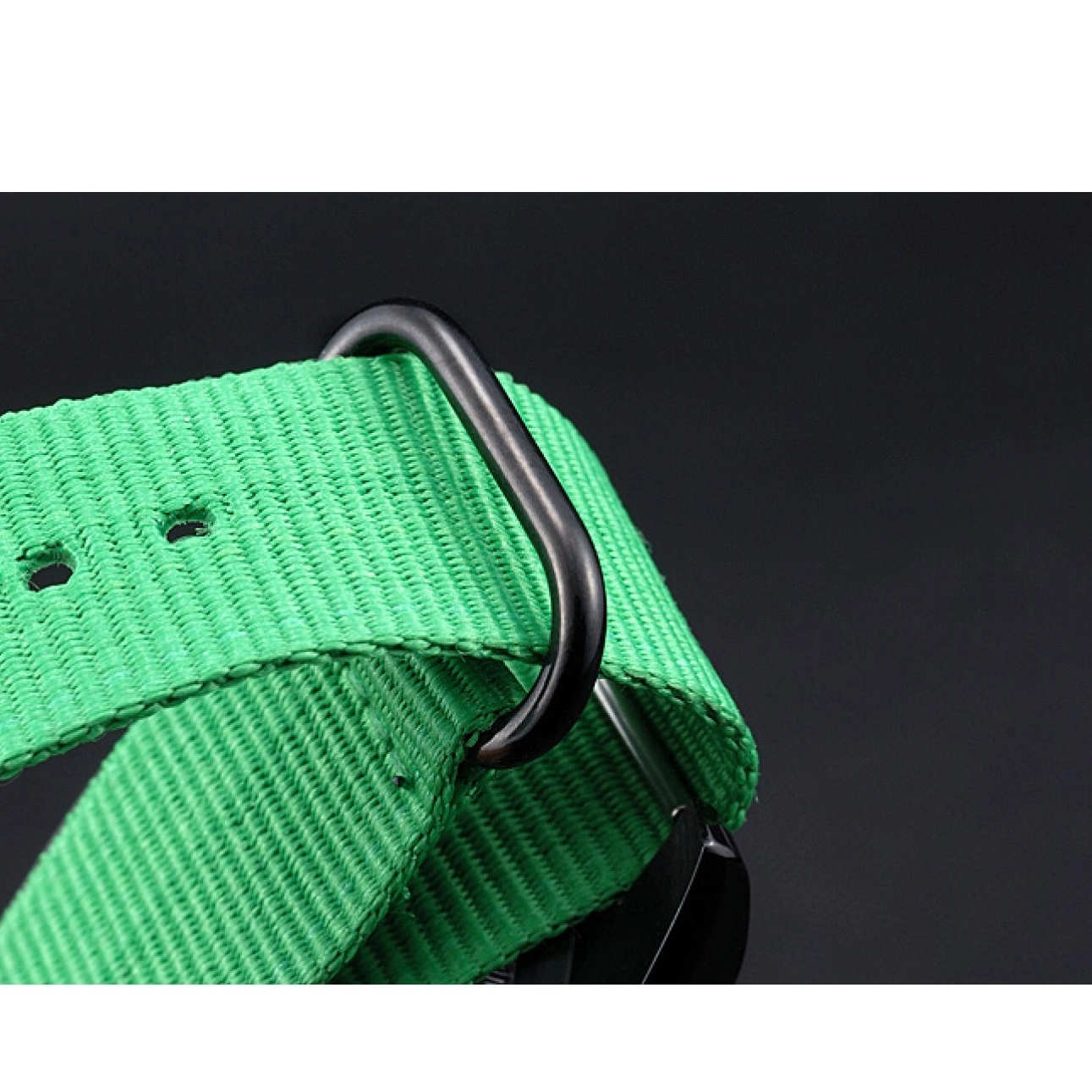 Rolex aaa copy Rolex Milgauss Strap Bamford Green 622004 Nylon 0719